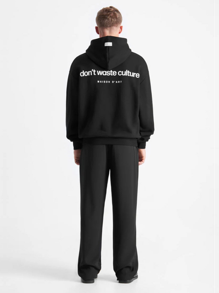 Don't Waste Culture Don't Waste Culture Ray Hoodie - Black/White