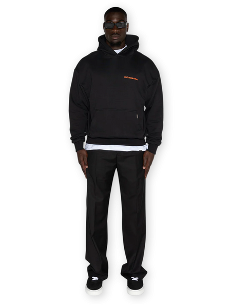 Don't Waste Culture Ray Hoodie - Black/Orange