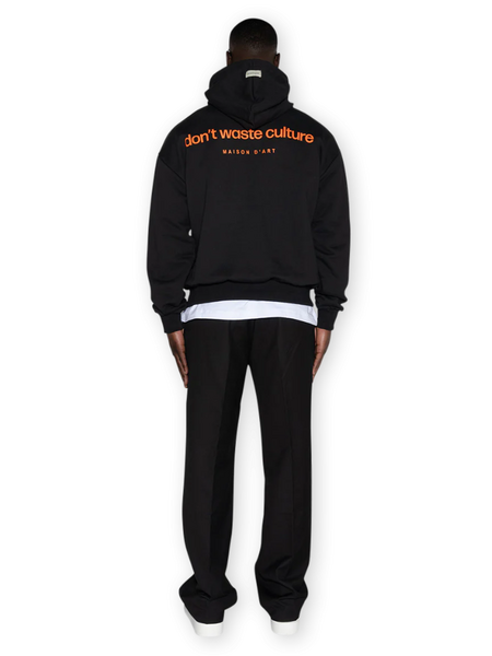 Don't Waste Culture Don't Waste Culture Ray Hoodie - Black/Orange