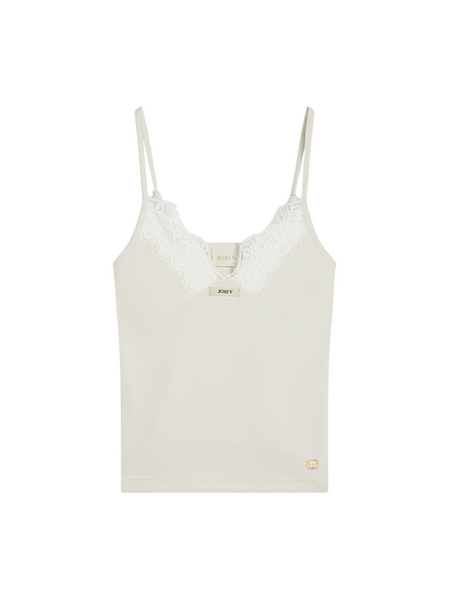 Josh V River Top - Creme white