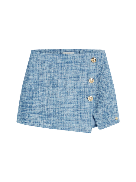 Josh V Lotti Skirt - Blue Boucle