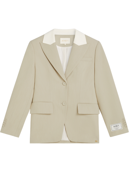 Josh V Nila Blazer - Ecru Melange