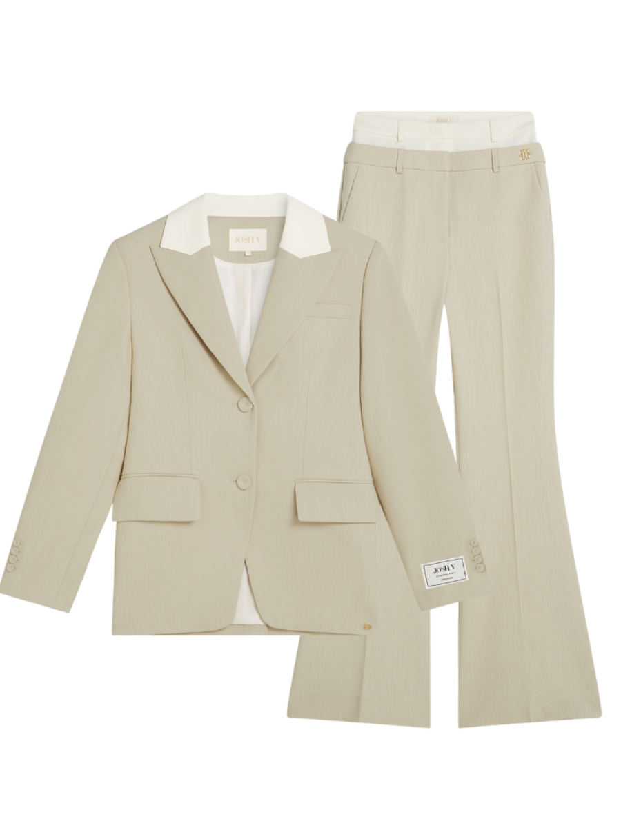 Josh V Josh V Nila Combi Set - Ecru Melange