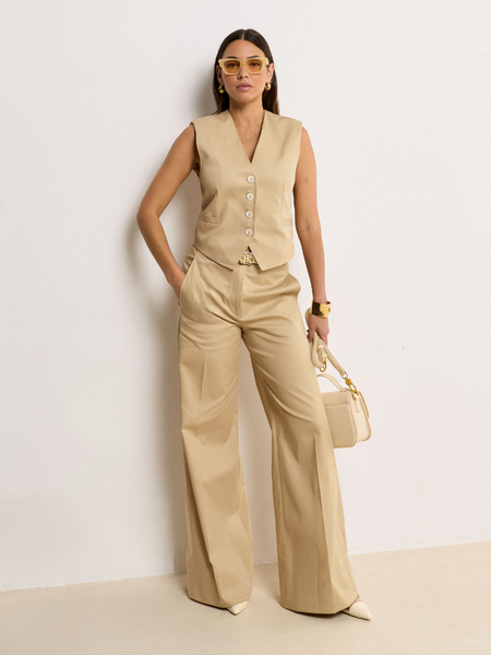 Josh V Josh V Monet Gilet - Light Camel