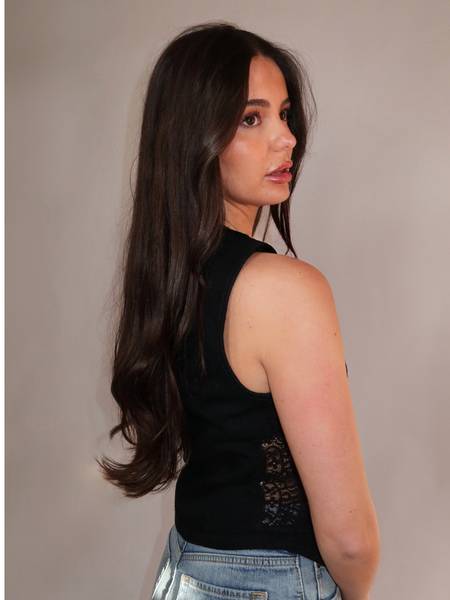 Pinko Pinko Gardener Gilet BLK Denim + - Nero Limousine