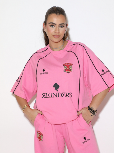 Reinders PRE-ORDER Reinders Lymee Baseball Short Sleeves - Raspberry PRE-ORDER Reinders Lymee Baseball Short Sleeves - Raspberry