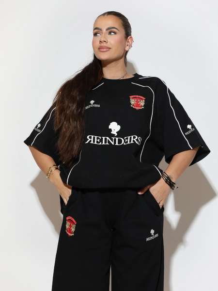 Reinders Lymee Baseball Short Sleeves - True Black Reinders Reinders Lymee Baseball Short Sleeves - True Black