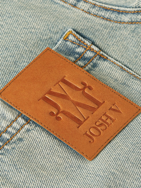 Josh V Mylessa Blouse - Light Dirty Denim Josh V Josh V Mylessa Blouse - Light Dirty Denim