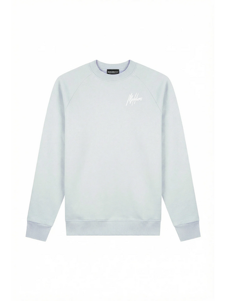 Malelions Malelions Sport Logo Raglan Sweater - Ocean Grey Malelions Sport Logo Raglan Sweater - Ocean Grey