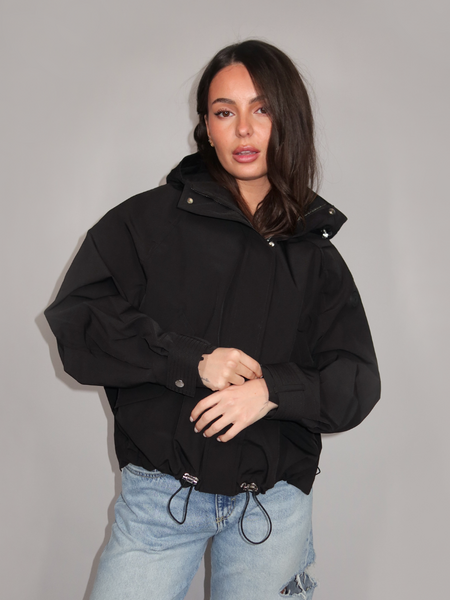 Airforce Airforce Women Oversized Softshell Jacket - True Black