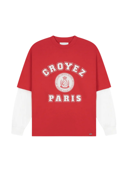 Croyez Croyez Bouclier Longsleeve - Red