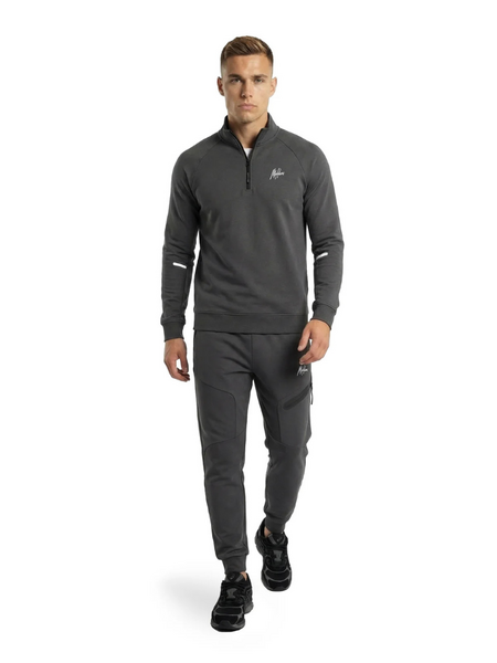 Malelions Malelions Sport Counter Half Zip Sweater - Antra