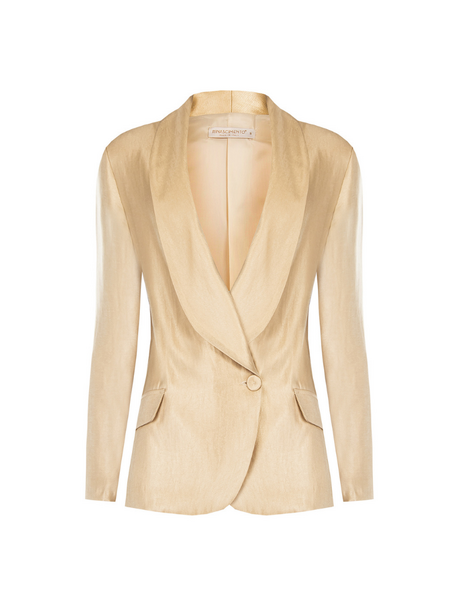 Rinascimento Misq Giacca Blazer - Tortora Beige