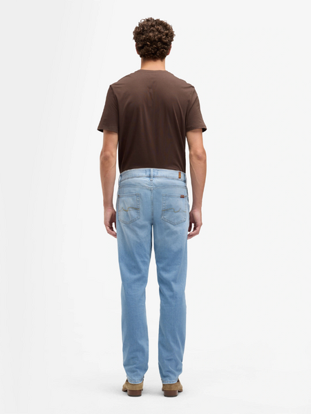 7 For All Mankind Slimmy Tapered Frosty Jeans - Light Blue 7 For All Mankind 7 For All Mankind Slimmy Tapered Frosty Jeans - Light Blue