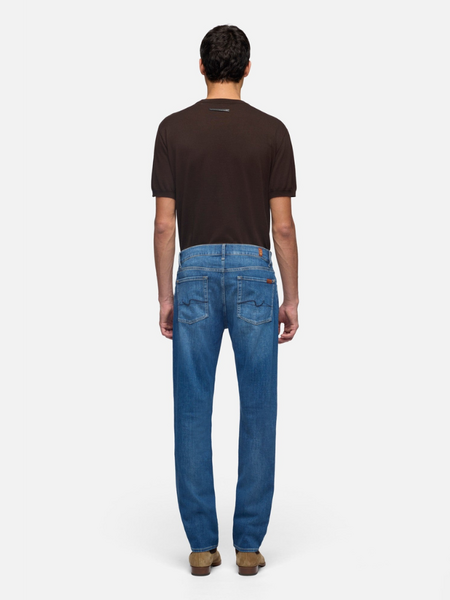 7 For All Mankind Slimmy Fisherman Jeans - Dark Blue 7 For All Mankind 7 For All Mankind Slimmy Fisherman Jeans - Dark Blue