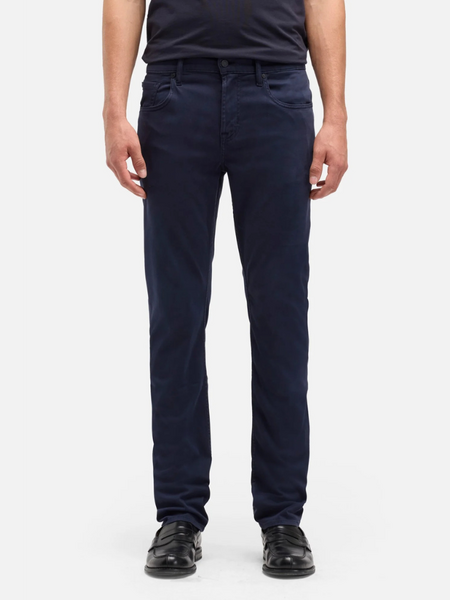 7 For All Mankind Slimmy Stretch Sateen Navy Jeans - Blue