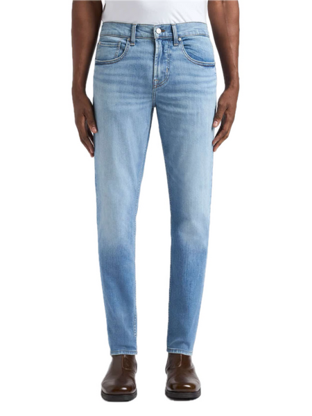 7 For All Mankind 7 For All Mankind Slimmy Tapered Raincloud Jeans - Light Blue