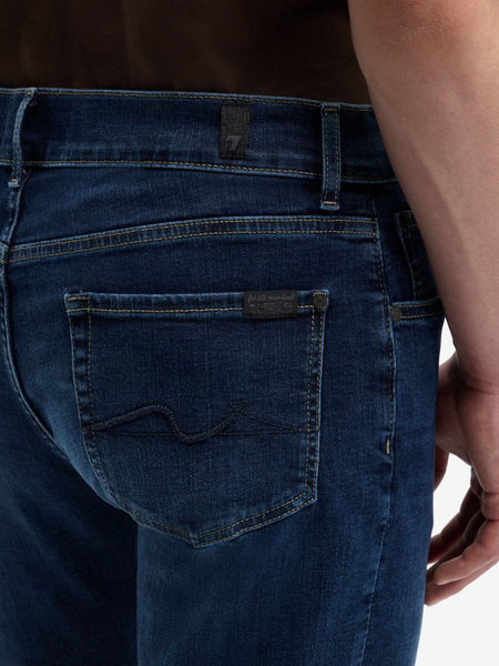 7 For All Mankind Slimmy Tapered Mirror Jeans - Dark Blue 7 For All Mankind 7 For All Mankind Slimmy Tapered Mirror Jeans - Dark Blue