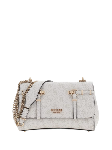 Guess Leona Logo Convrtbl Xbody Flap - Bone Logo Guess Guess Leona Logo Convrtbl Xbody Flap - Bone Logo