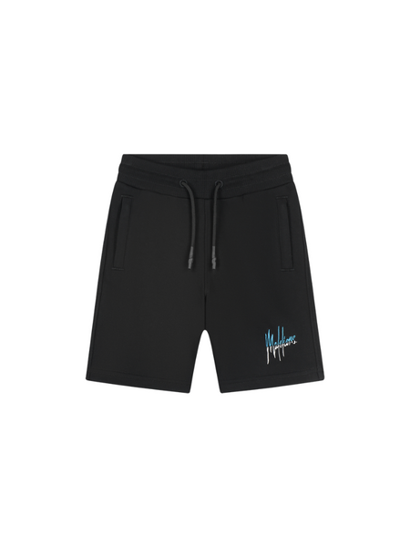 Malelions Malelions Kids Split Shorts - Black/Blue Malelions Kids Split Shorts - Black/Blue