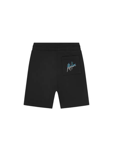 Malelions Kids Split Shorts - Black/Blue Malelions Malelions Kids Split Shorts - Black/Blue