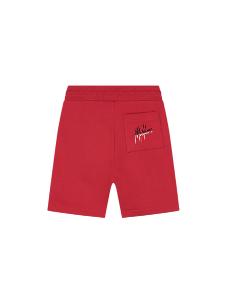 Malelions Kids Split Shorts - Red/White Malelions Malelions Kids Split Shorts - Red/White
