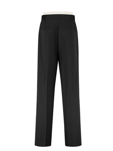 Malelions Women Pinstripe Pantalon - Black Malelions Malelions Women Pinstripe Pantalon - Black