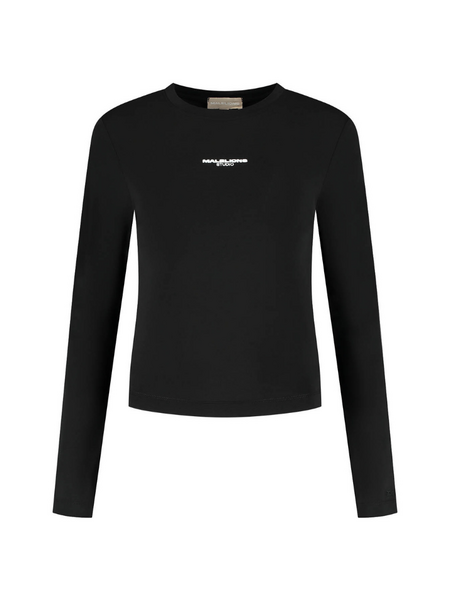 Malelions Malelions Women Studio Longsleeve Top - Black