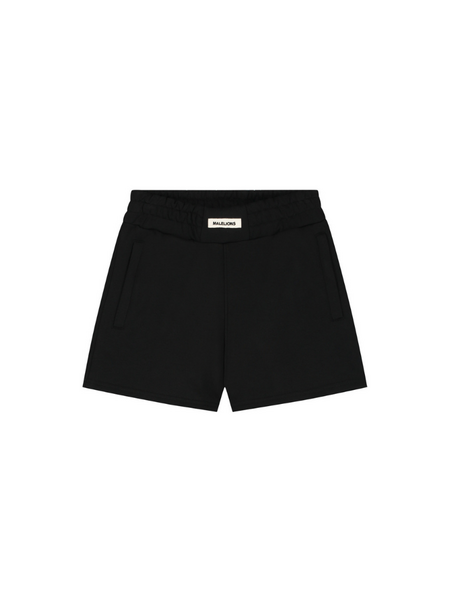Malelions Malelions Women Patch Logo Shorts - Black Malelions Women Patch Logo Shorts - Black