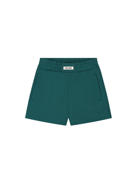 Malelions Malelions Women Patch Logo Shorts - Teal Malelions Women Patch Logo Shorts - Teal
