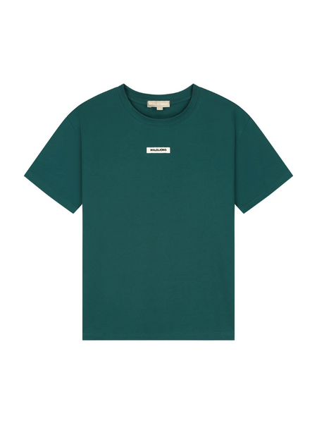 Malelions Malelions Women Patch Logo T-Shirt - Teal Malelions Women Patch Logo T-Shirt - Teal