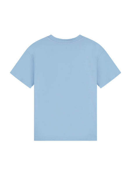 Malelions Malelions Women Patch Logo T-Shirt - Vista Blue