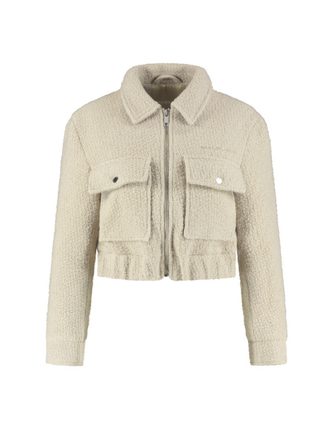 Malelions Malelions Women Label Boucle Jacket - Sand