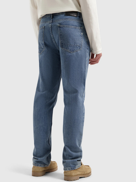 Pure Path The Eric Regular Fit Jeans - Denim Mid Blue Pure Path Pure Path The Eric Regular Fit Jeans - Denim Mid Blue