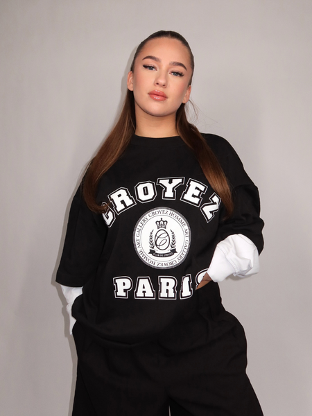 Croyez Croyez Women Bouclier Longsleeve - Vintage Black