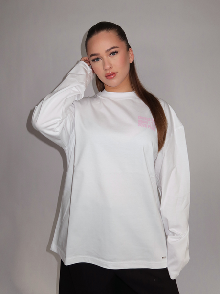 Croyez Croyez Women Classique Longsleeve - White