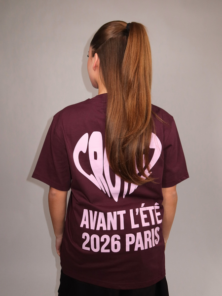 Croyez Croyez Women Classique T-Shirt - Burgundy