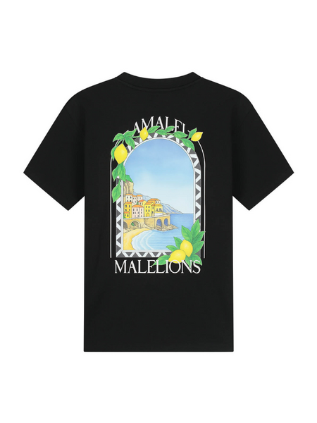Malelions Malelions Amalfi Window T-Shirt - Black