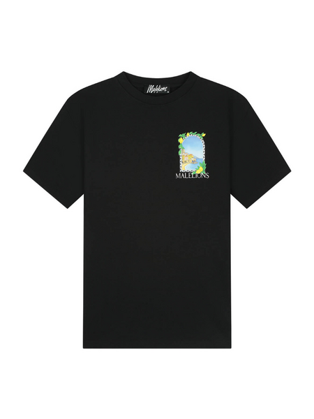 Malelions Malelions Amalfi Window T-Shirt - Black