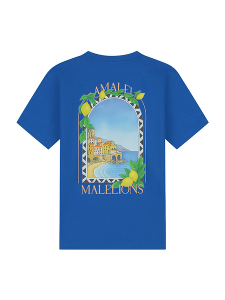 Malelions Amalfi Window T-Shirt - Cobalt Malelions Malelions Amalfi Window T-Shirt - Cobalt