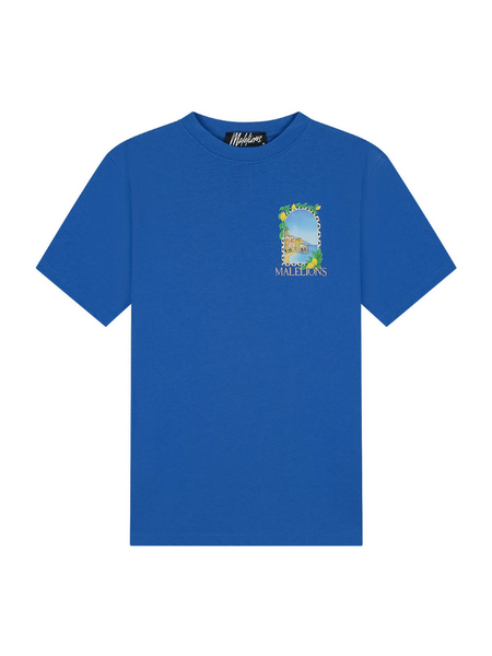 Malelions Amalfi Window T-Shirt - Cobalt Malelions Malelions Amalfi Window T-Shirt - Cobalt