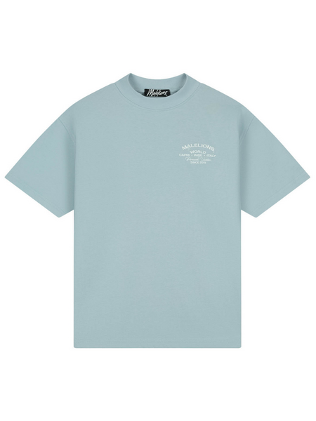 Malelions Malelions Permanent Vacation T-Shirt - Ice Blue