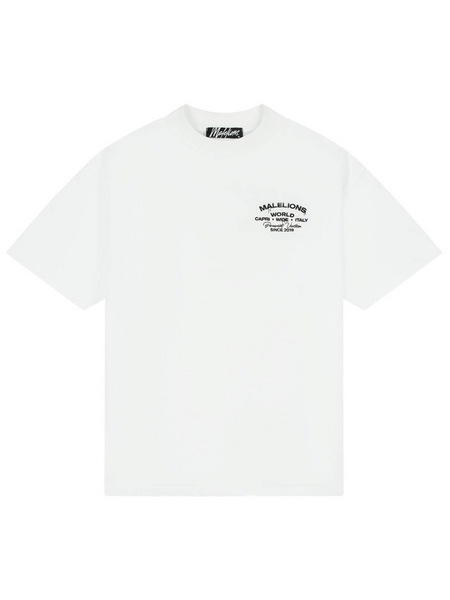 Malelions Malelions Permanent Vacation T-Shirt - White