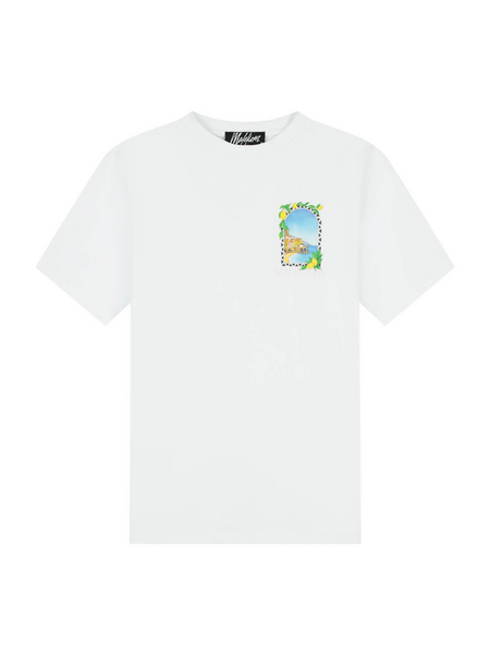 Malelions Malelions Amalfi Window T-Shirt - White