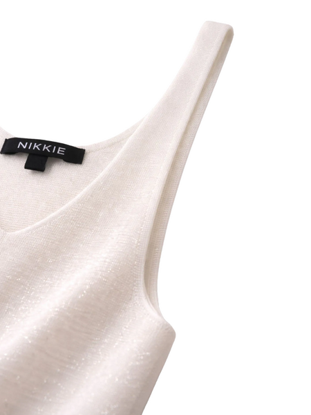 Nikkie Indio Singlet - Star White Nikkie Nikkie Indio Singlet - Star White