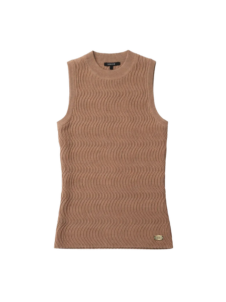 Nikkie Nikkie Prescott Top - Walnut Nikkie Prescott Top - Walnut