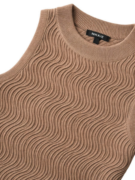 Nikkie Prescott Top - Walnut Nikkie Nikkie Prescott Top - Walnut