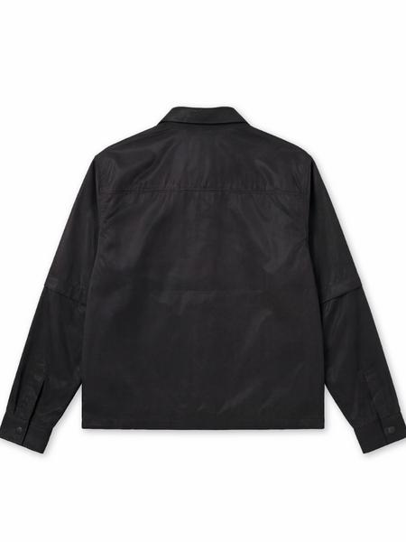 Croyez Croyez Etiquette Nylon Jacket - Black