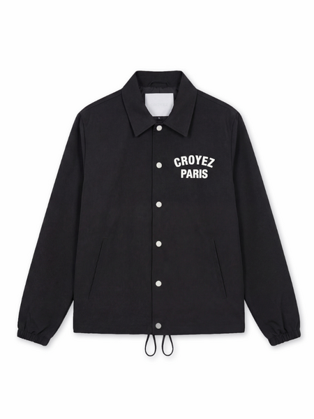 Croyez Croyez Paris Coach Jacket - Black