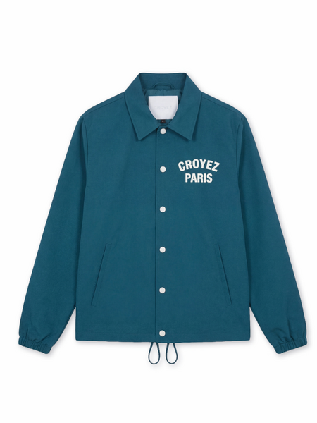 Croyez Croyez Paris Coach Jacket - Dark Teal
